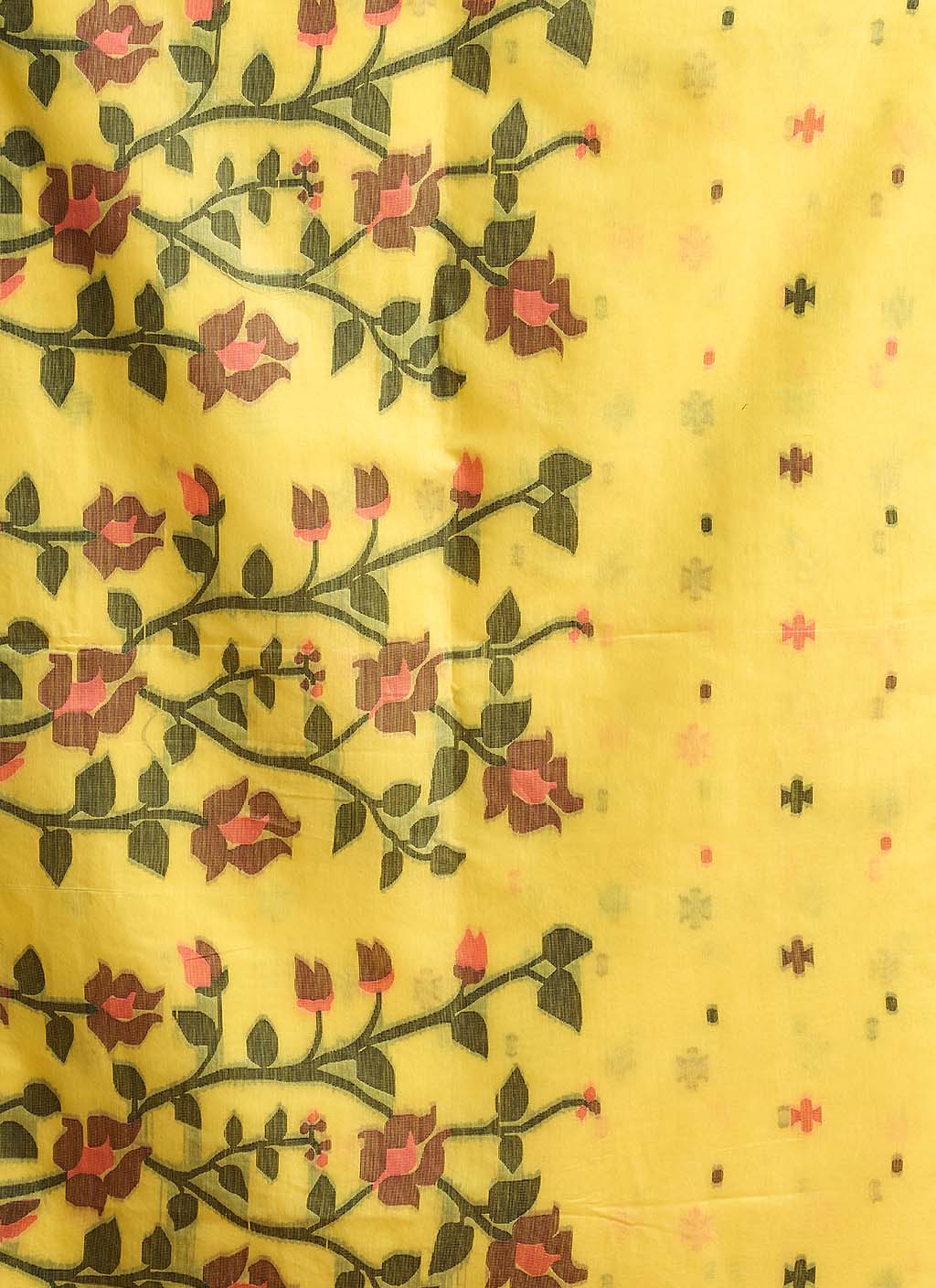 Pure Cotton Jamdani Saree