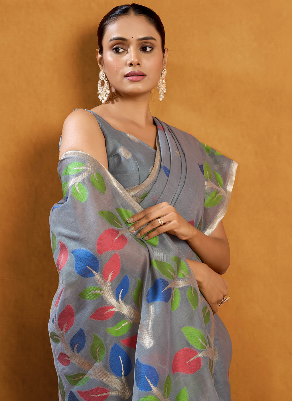 Pure Cotton Jamdani Saree