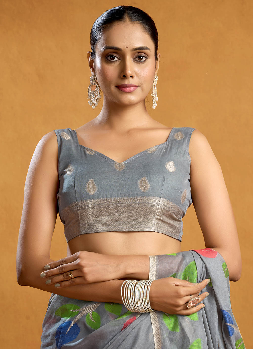 Pure Cotton Jamdani Saree