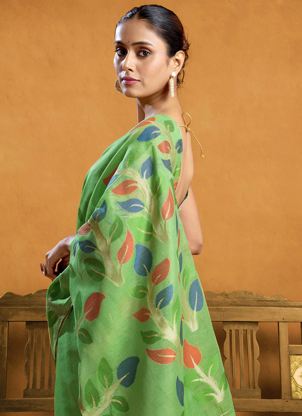 Pure Cotton Jamdani Saree