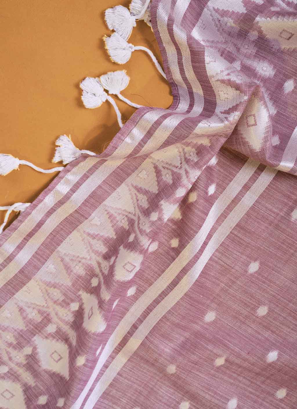 Pure Linen Saree