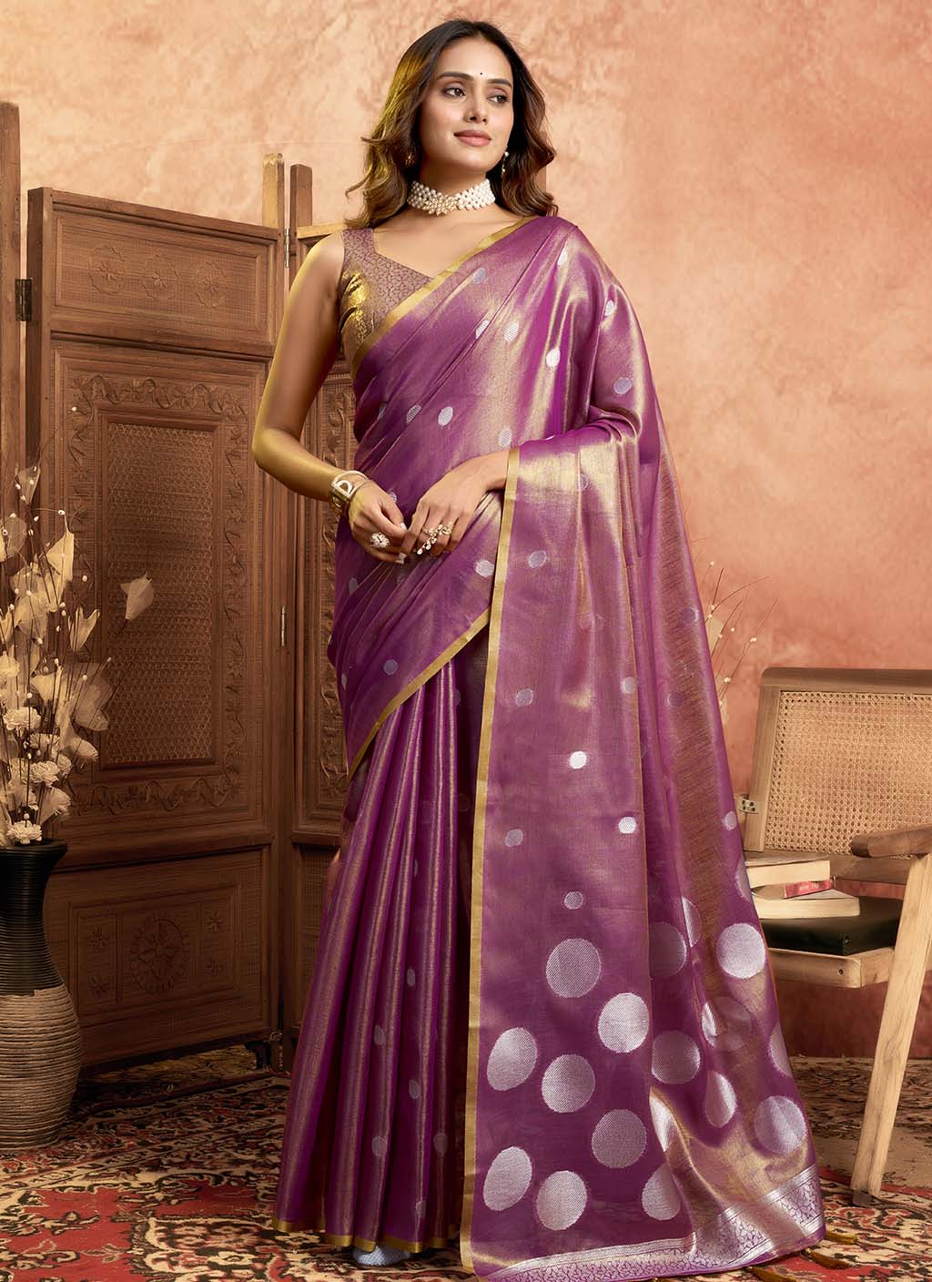 Pure Tissue Silk Saree