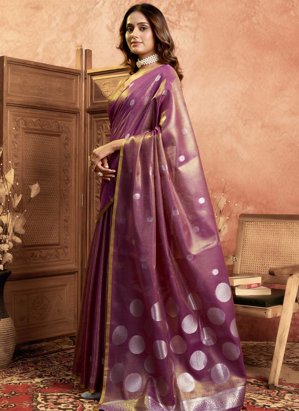Pure Tissue Silk Saree