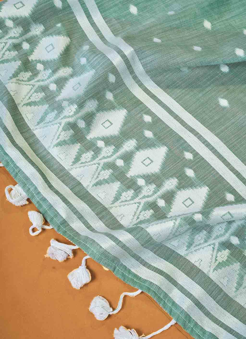 Pure Linen Saree
