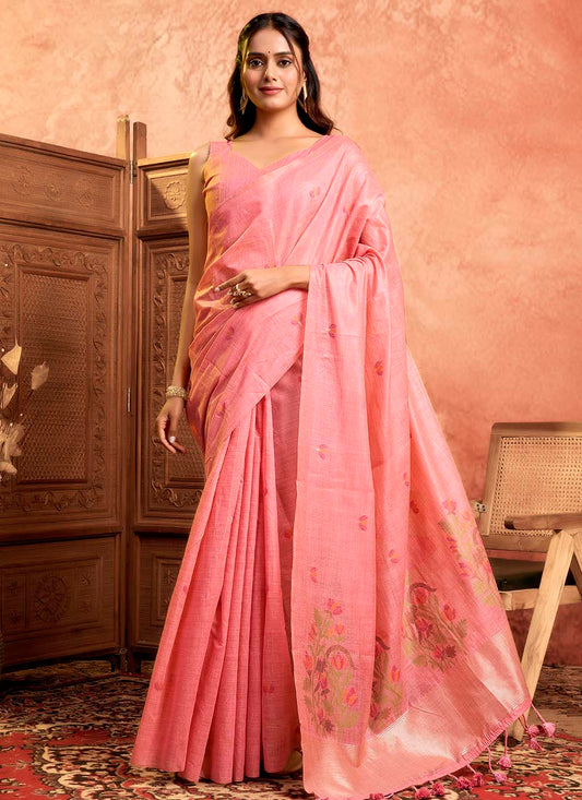 Muga Cotton Saree