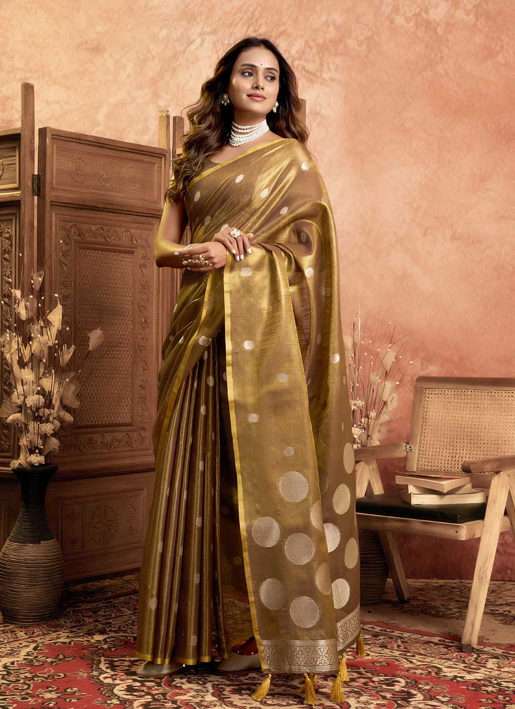 Pure Tissue Silk Saree
