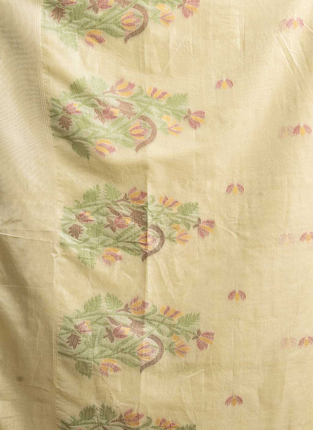 Muga Cotton Saree