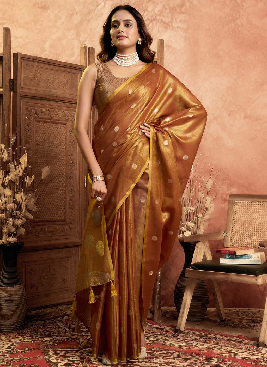 Pure Tissue Silk Saree