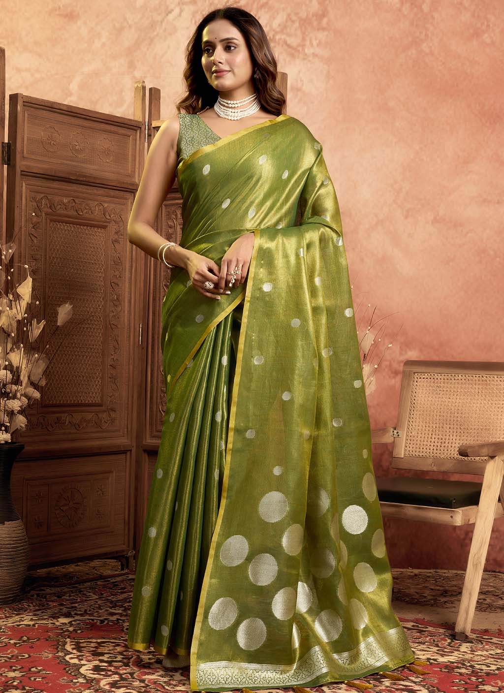Pure Tissue Silk Saree