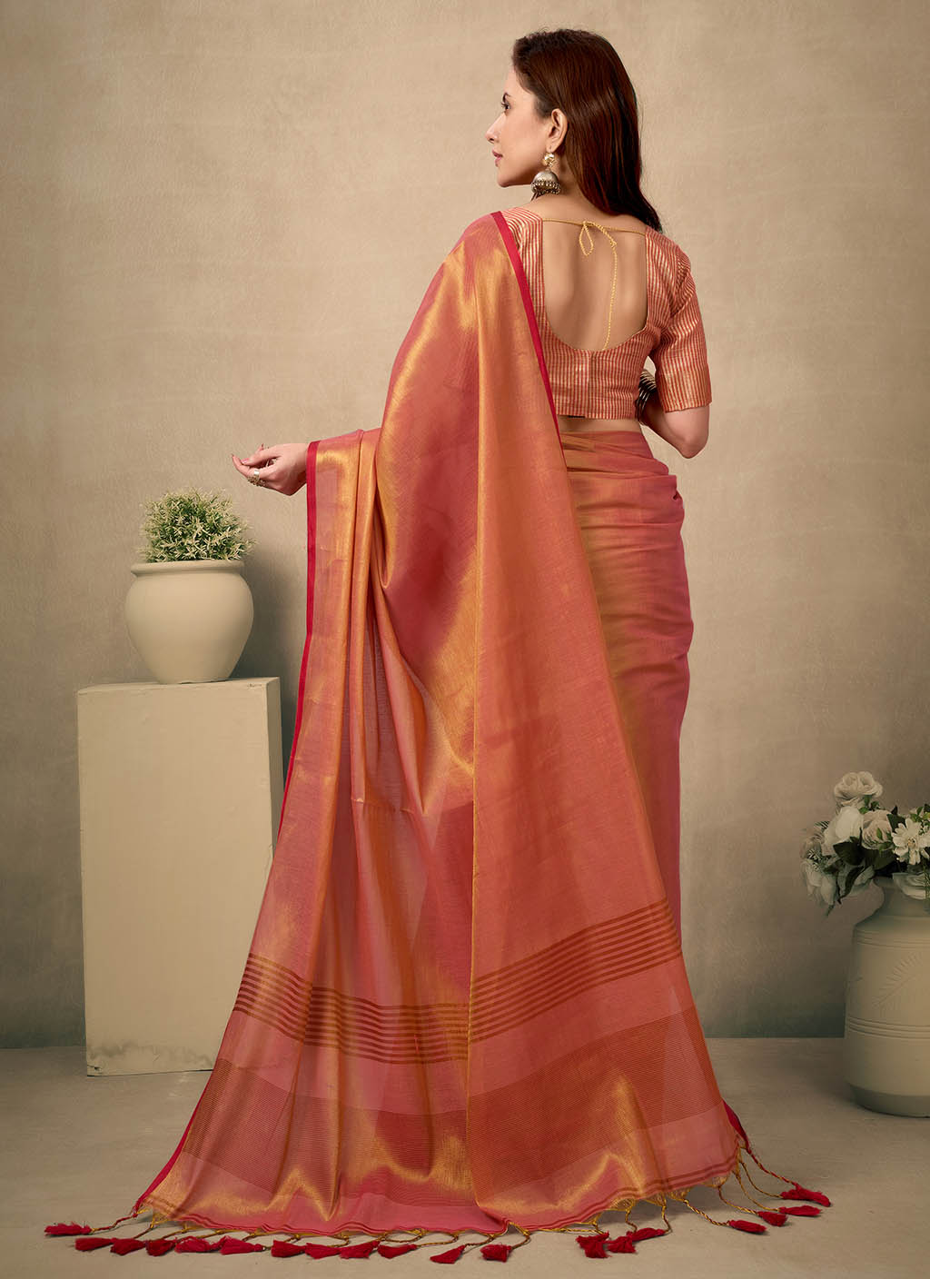 Raga Tissue Silk Saree