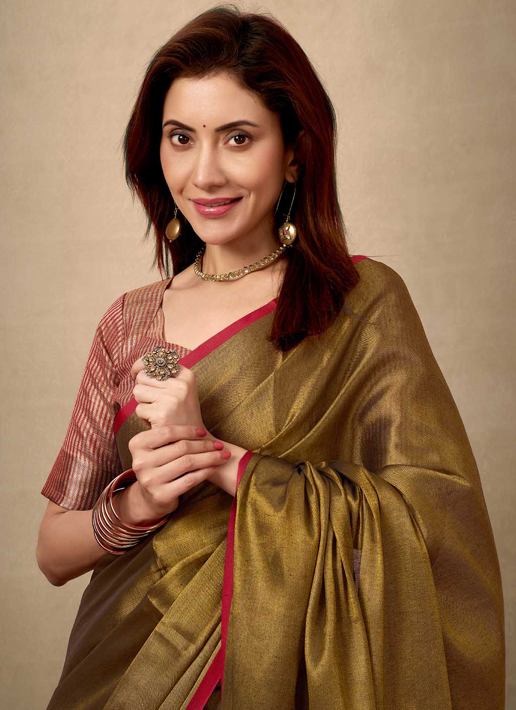 Raga Tissue Silk Saree