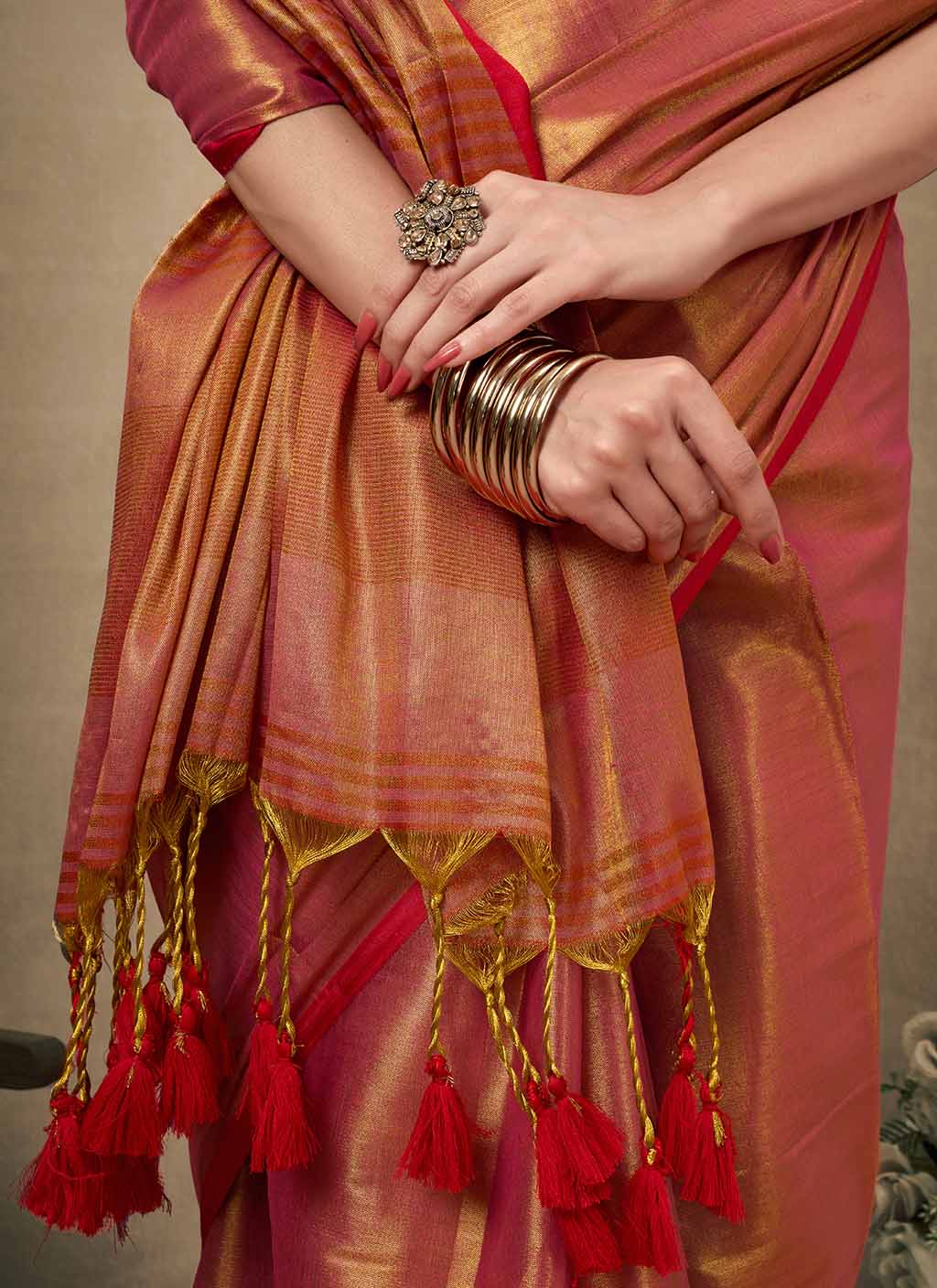 Raga Tissue Silk Saree