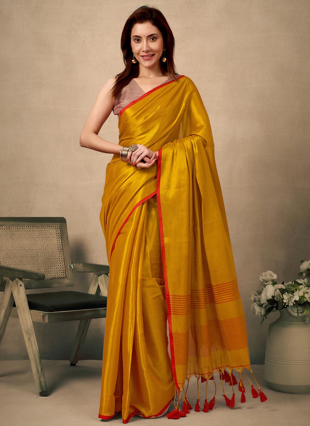 Raga Tissue Silk Saree