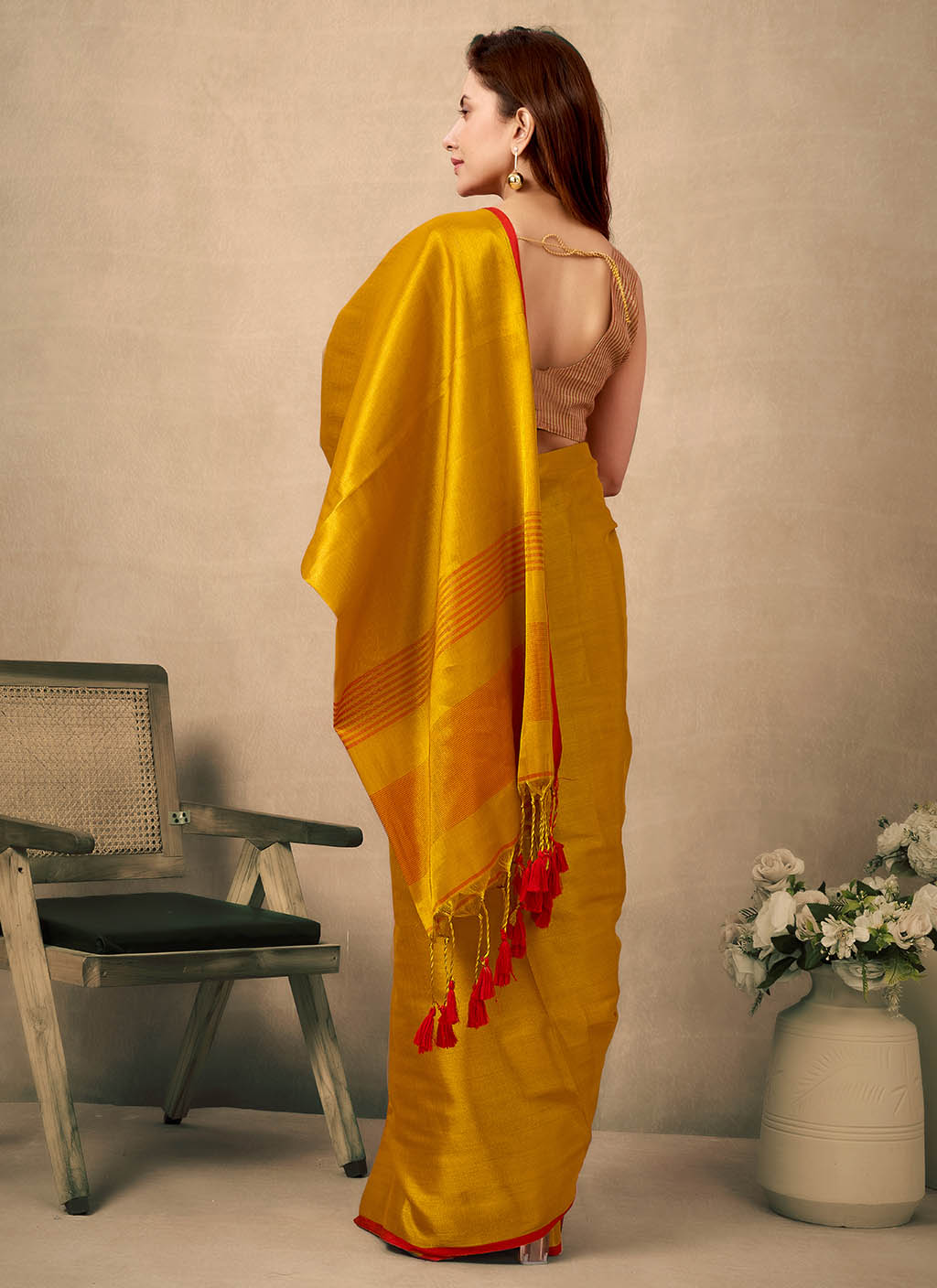 Raga Tissue Silk Saree
