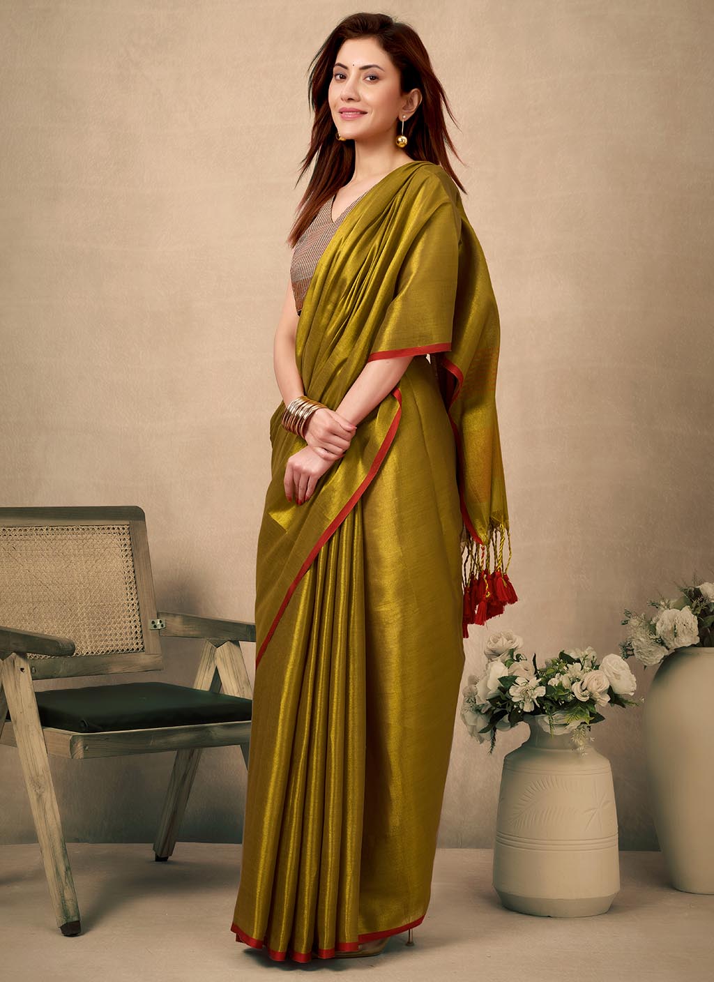 Raga Tissue Silk Saree