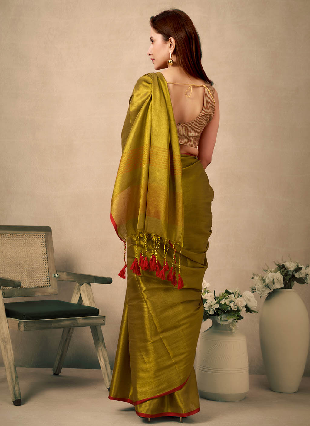 Raga Tissue Silk Saree