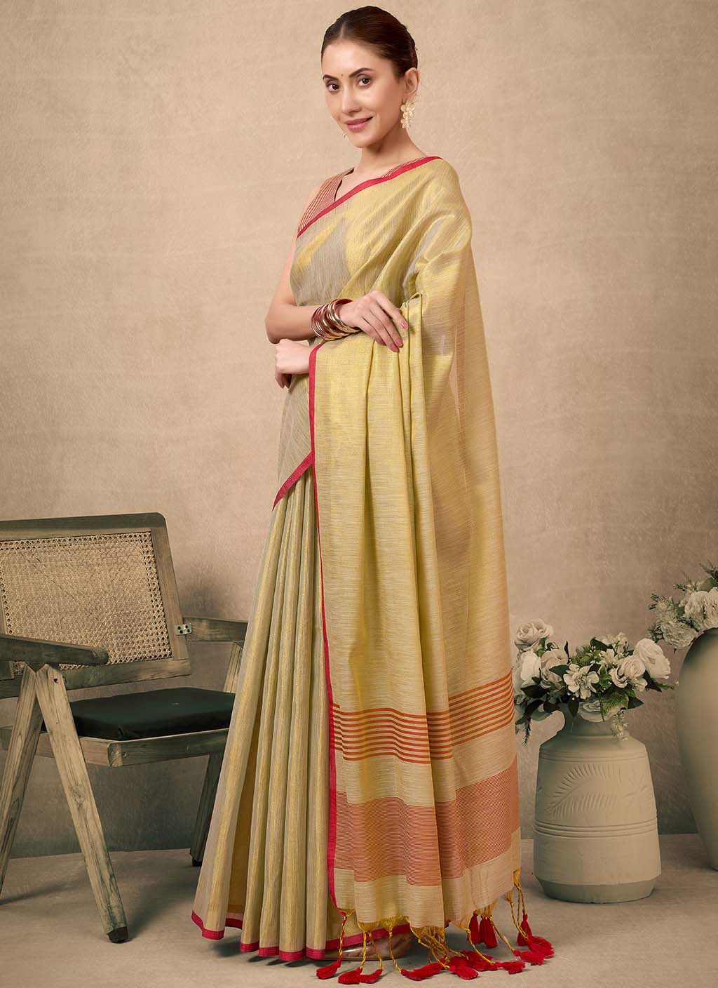 Raga Tissue Silk Saree