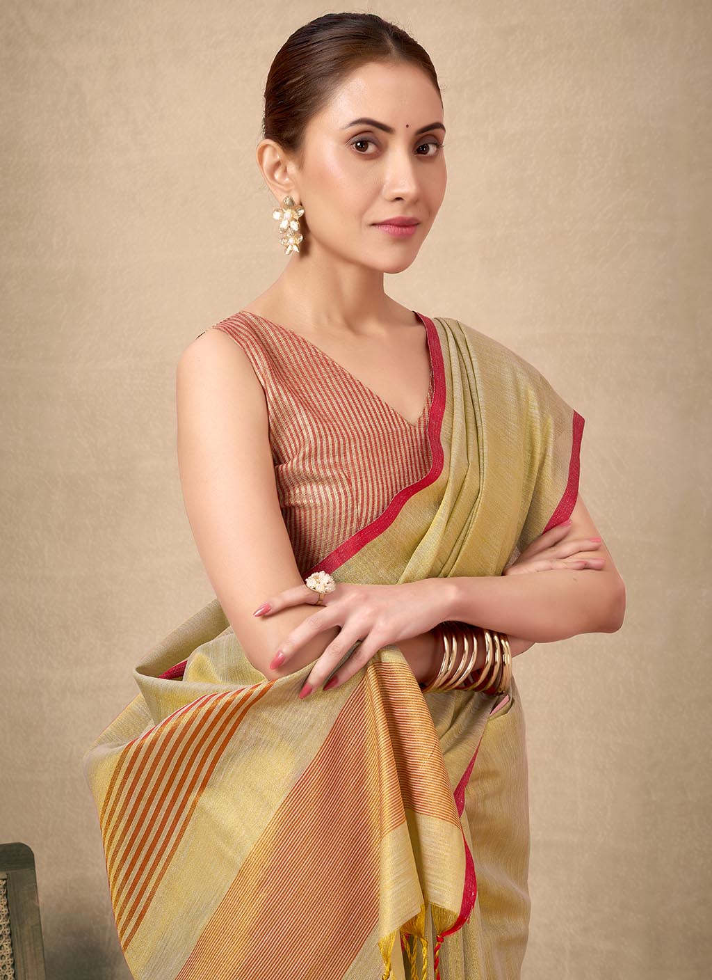 Raga Tissue Silk Saree