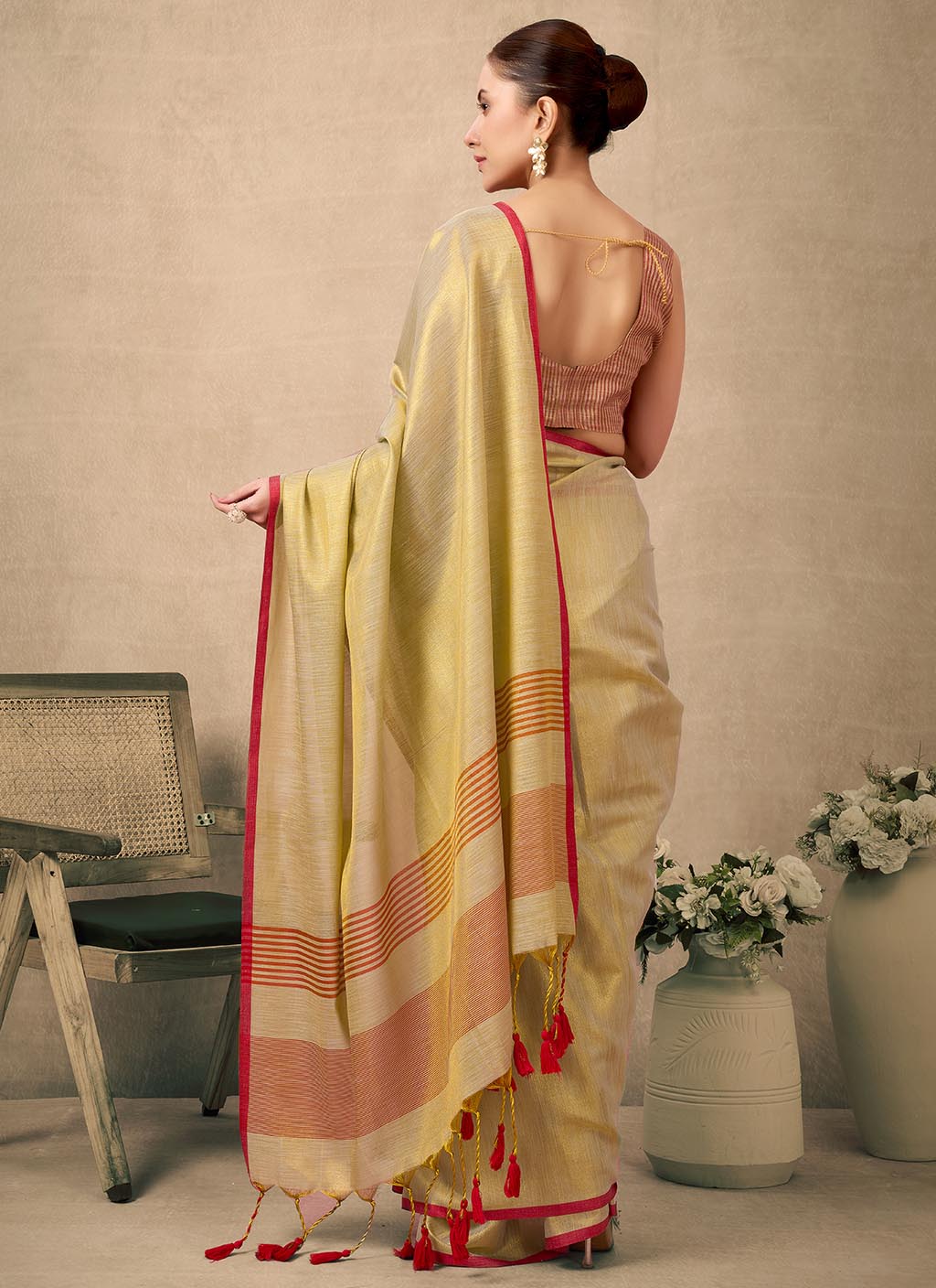 Raga Tissue Silk Saree