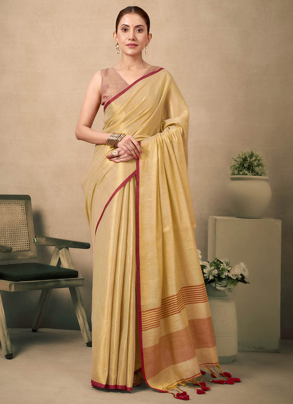Raga Tissue Silk Saree