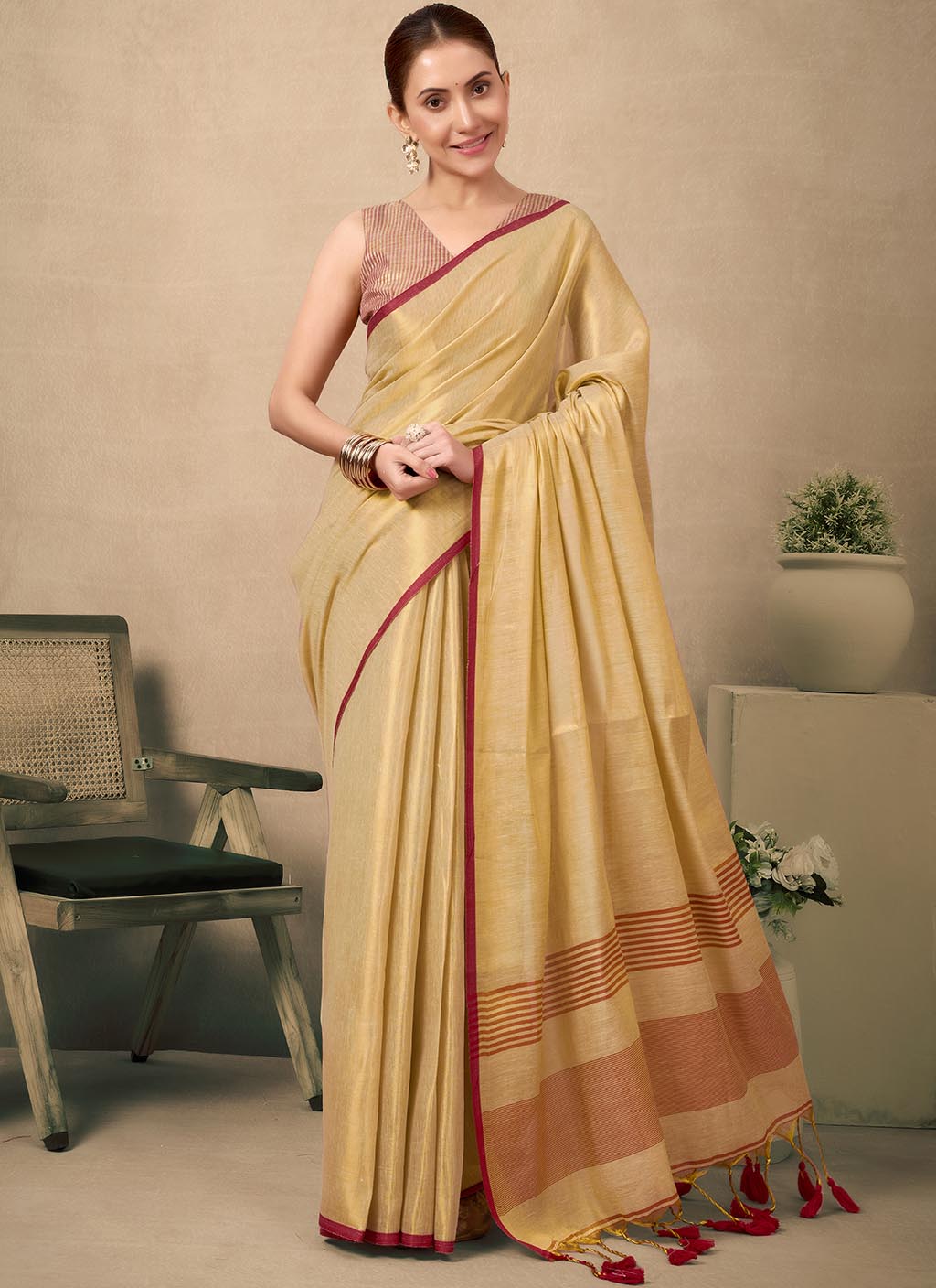 Raga Tissue Silk Saree