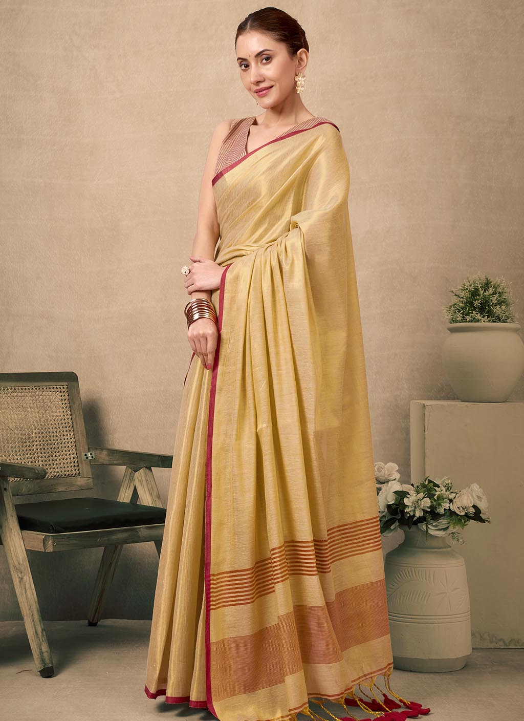 Raga Tissue Silk Saree