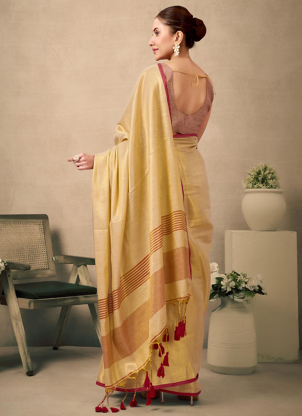 Raga Tissue Silk Saree