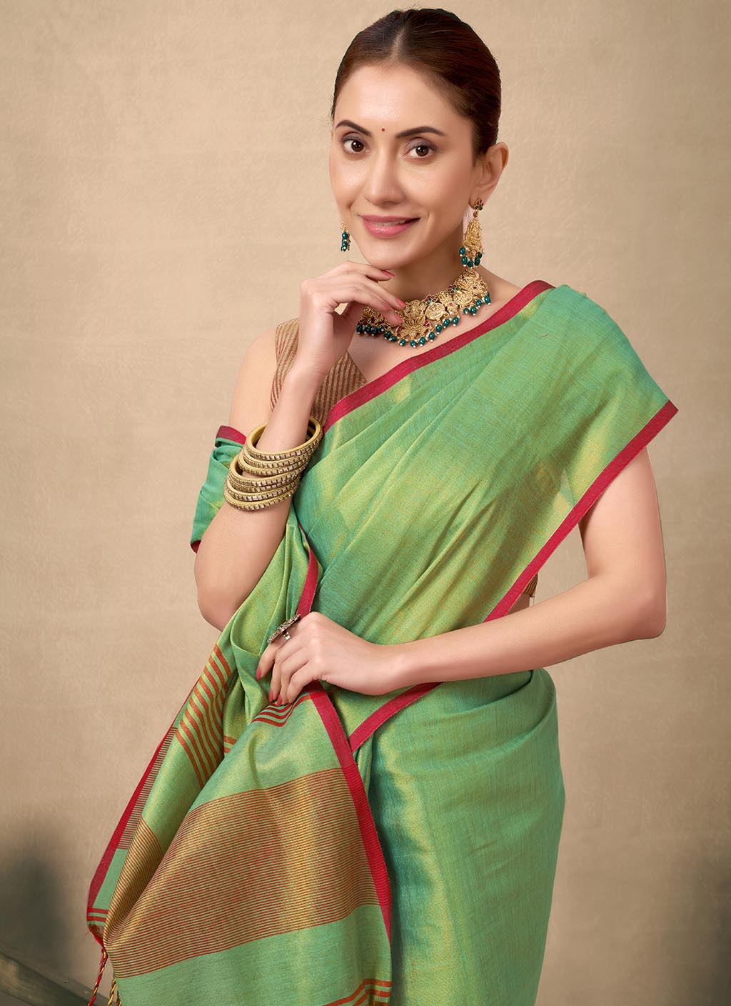 Raga Tissue Silk Saree