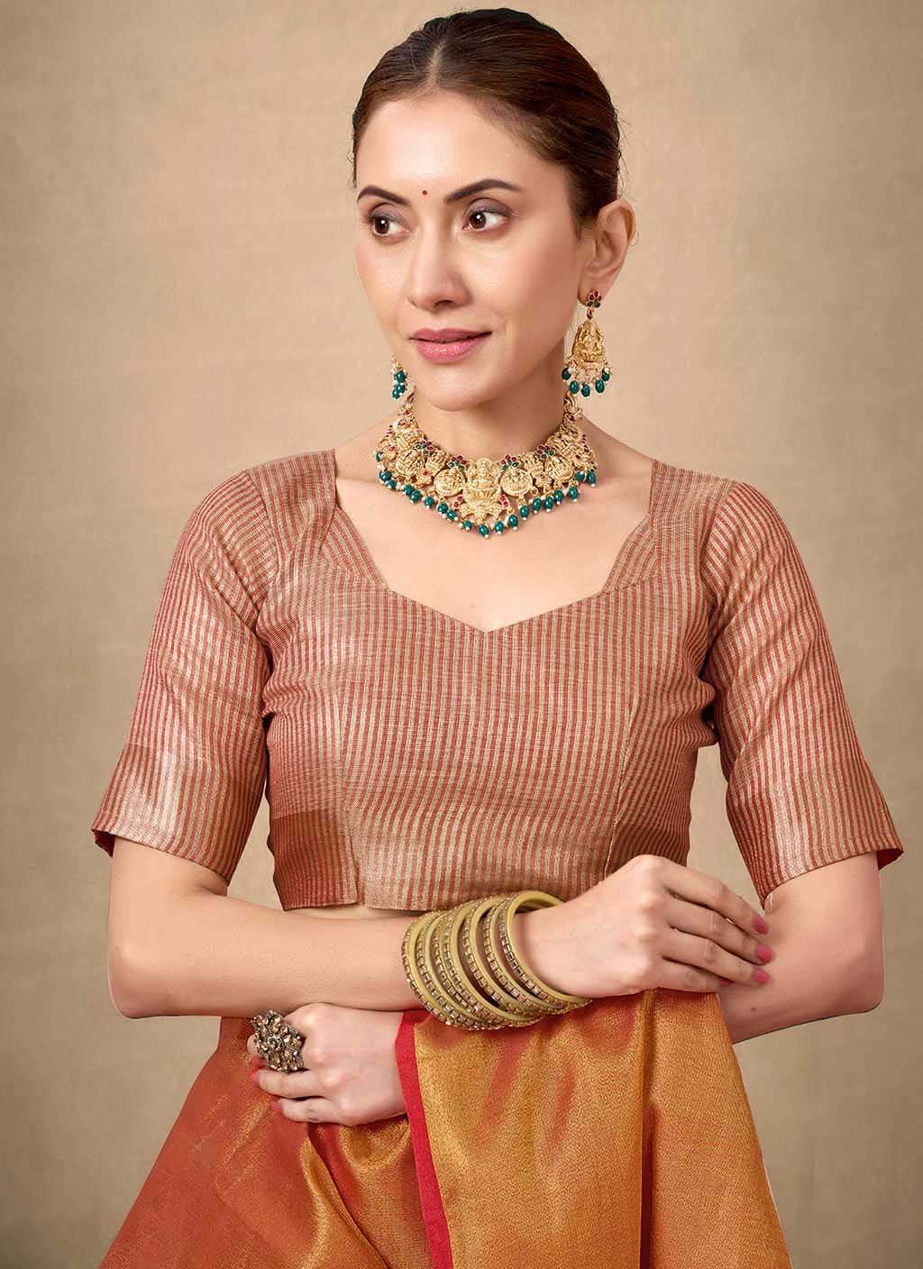 Raga Tissue Silk Saree