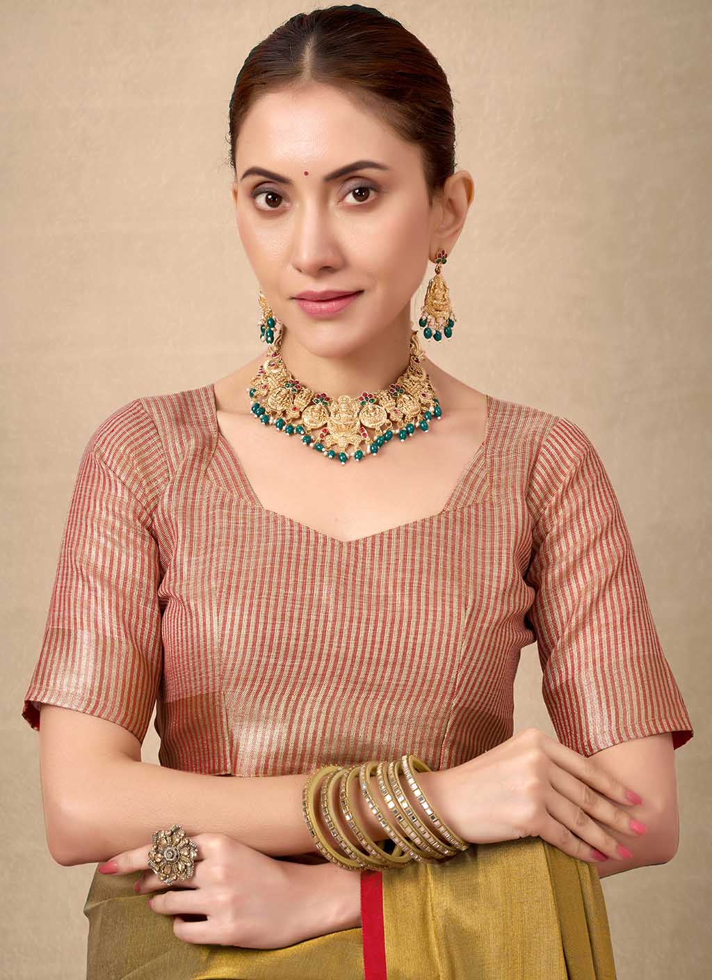 Raga Tissue Silk Saree