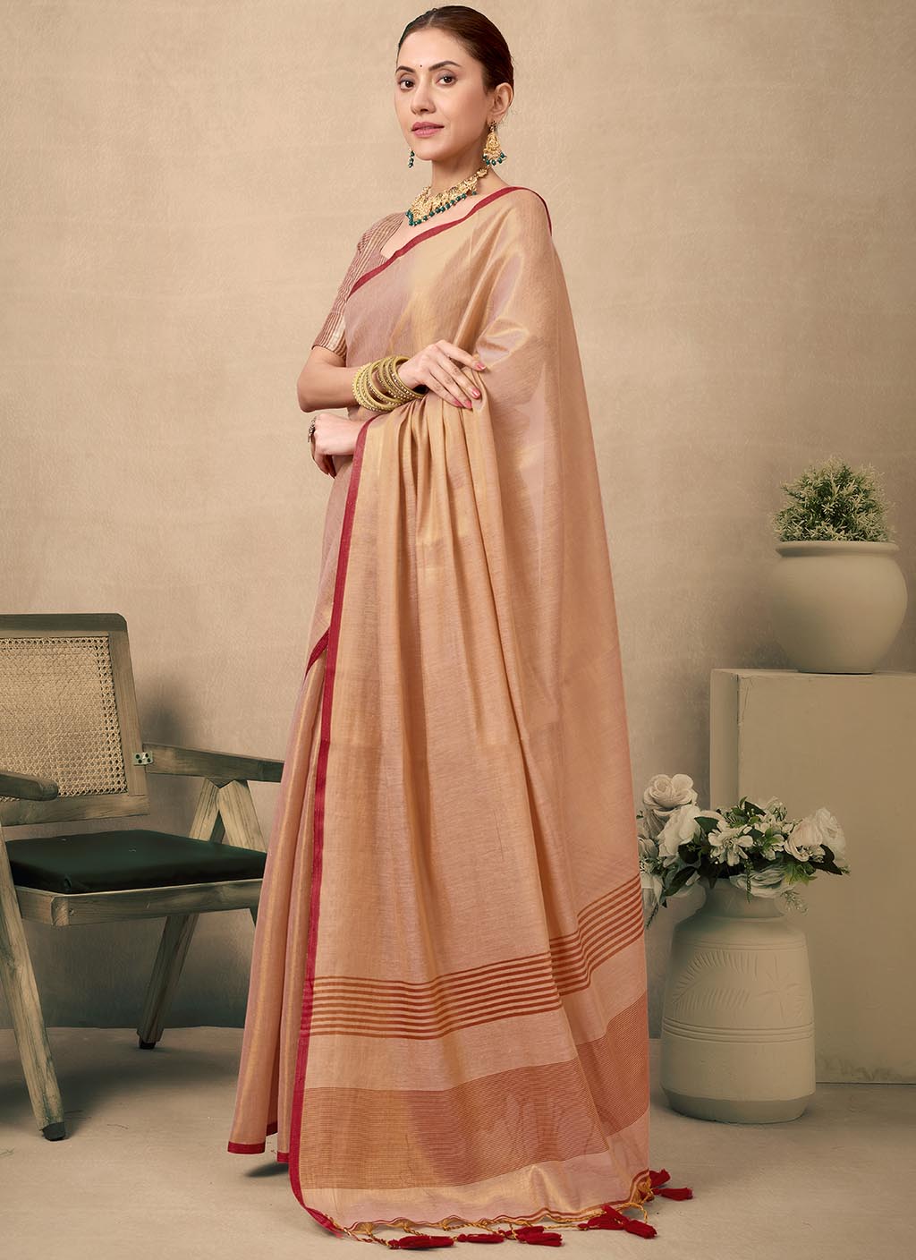 Raga Tissue Silk Saree