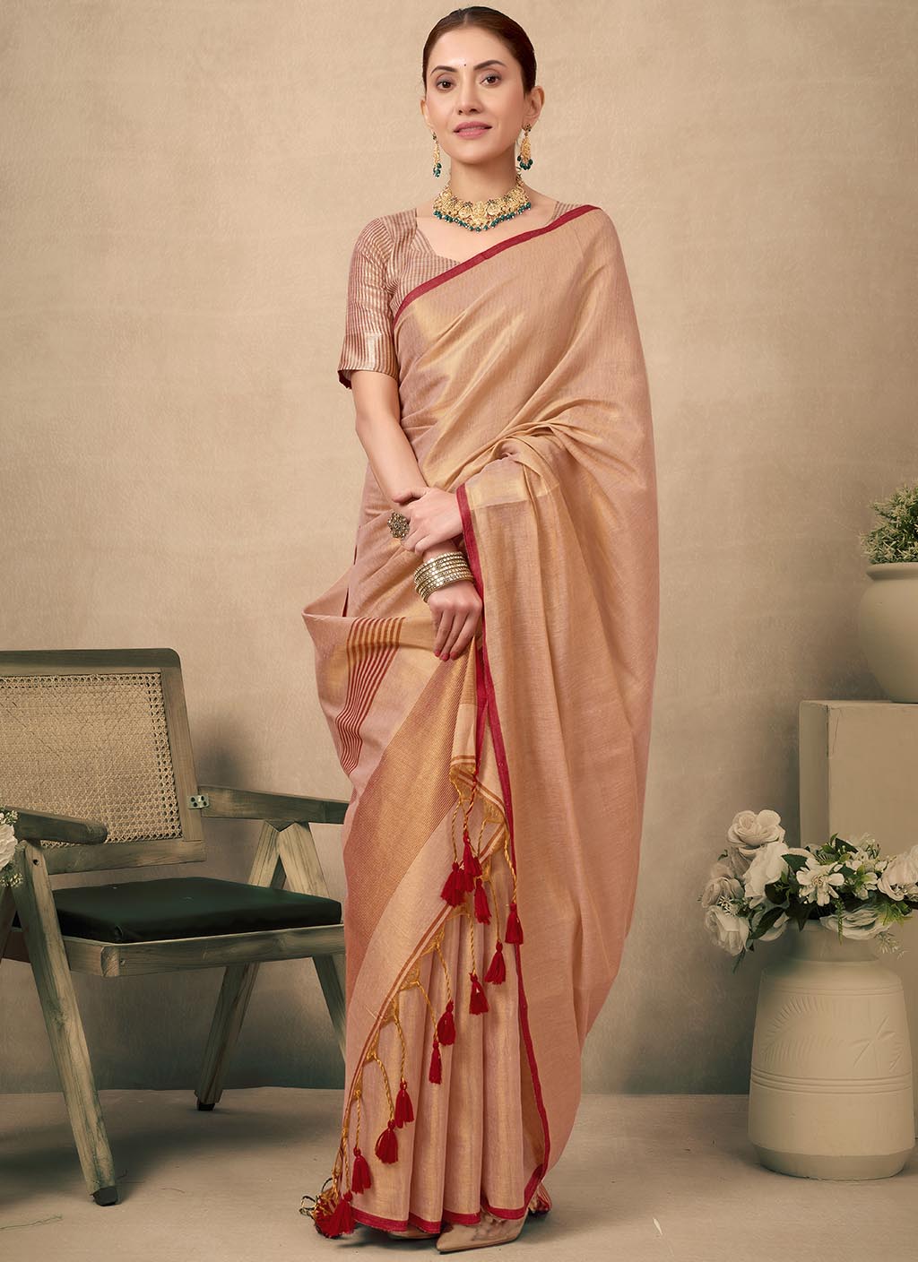Raga Tissue Silk Saree