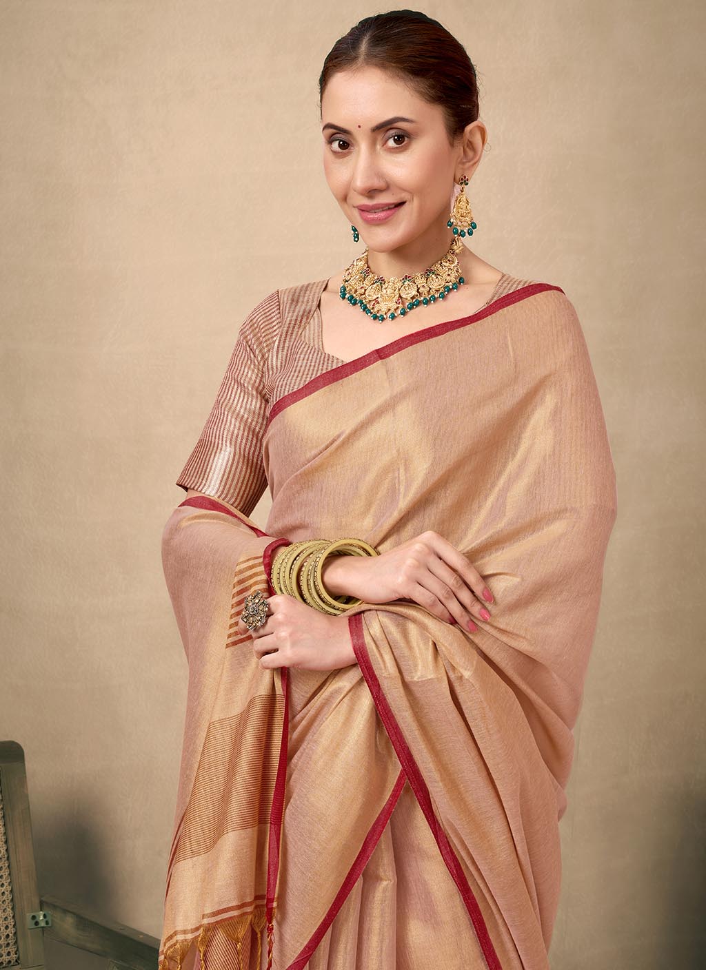 Raga Tissue Silk Saree