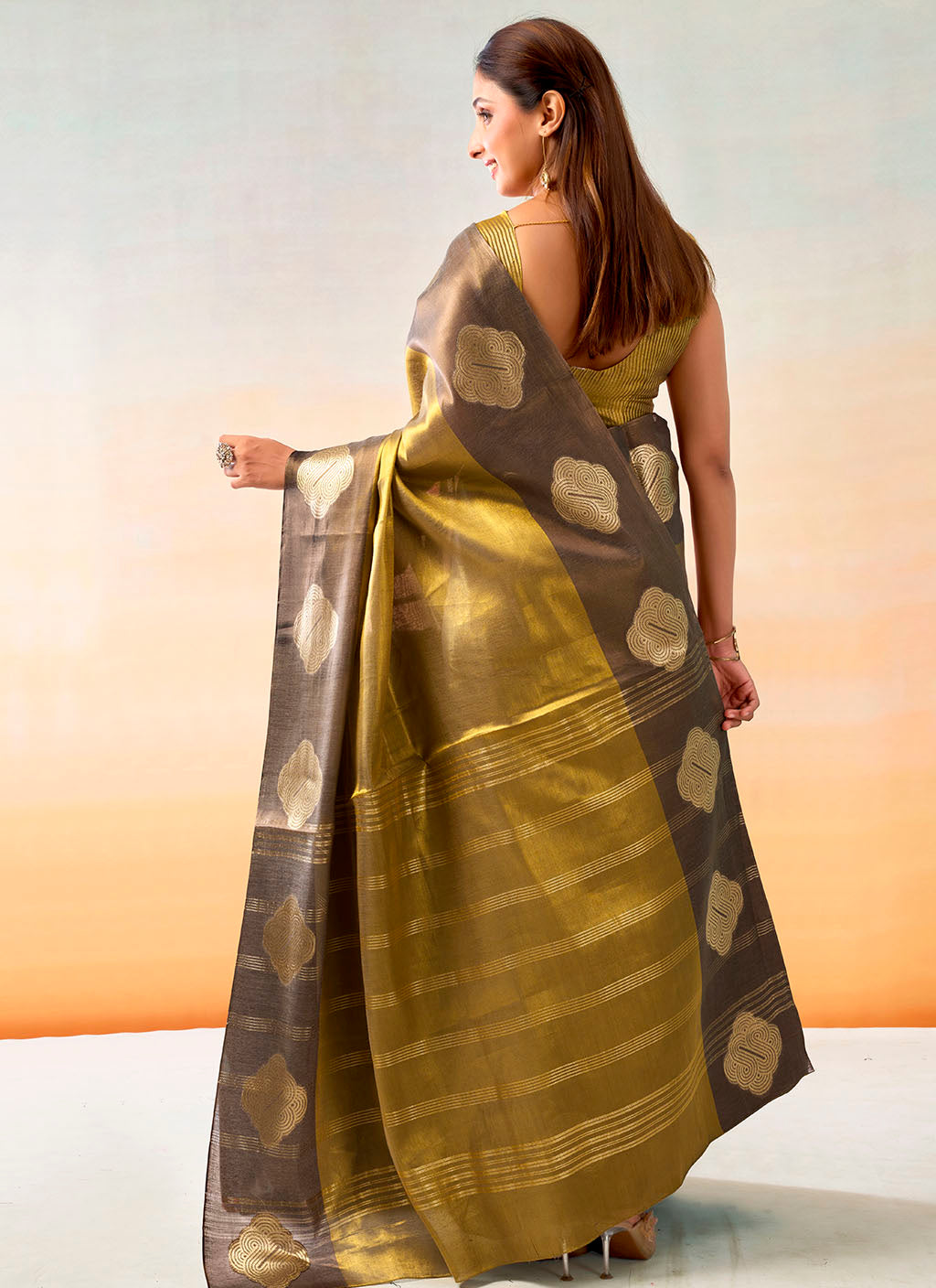 Mul Tissue Silk Saree