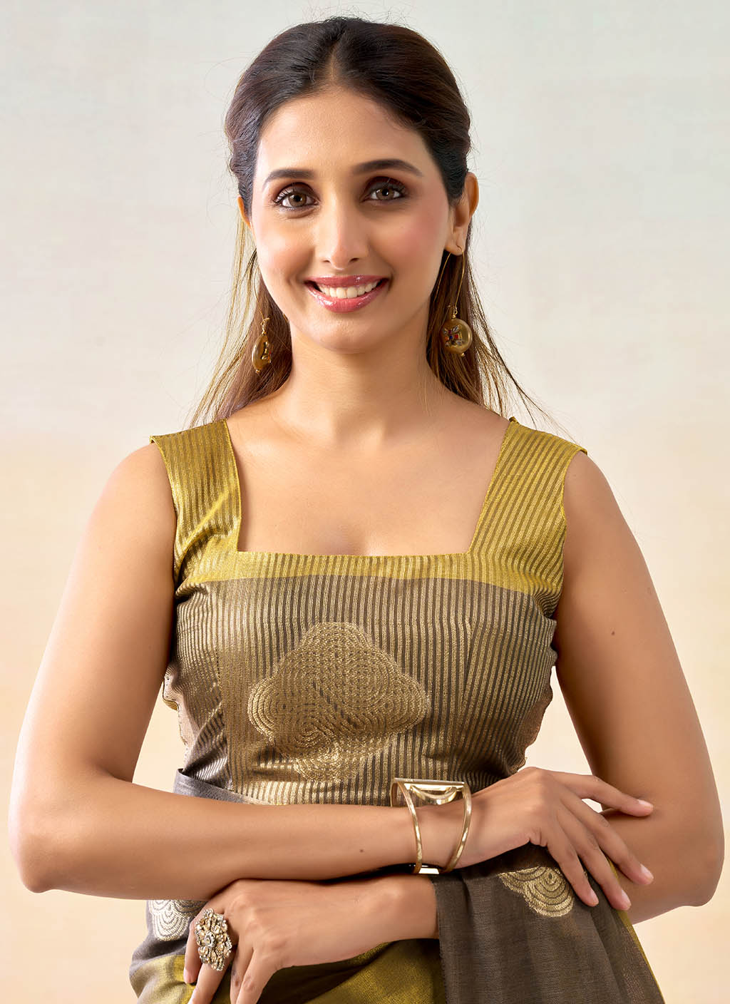 Mul Tissue Silk Saree