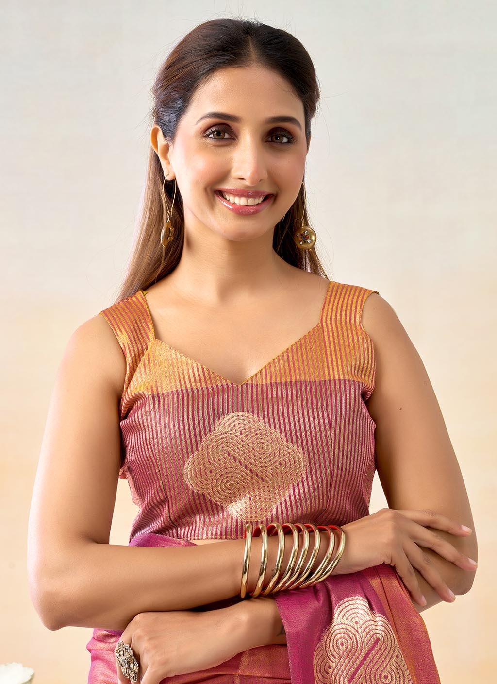 Mul Tissue Silk Saree