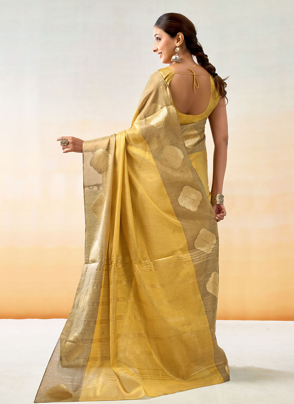 Mul Tissue Silk Saree