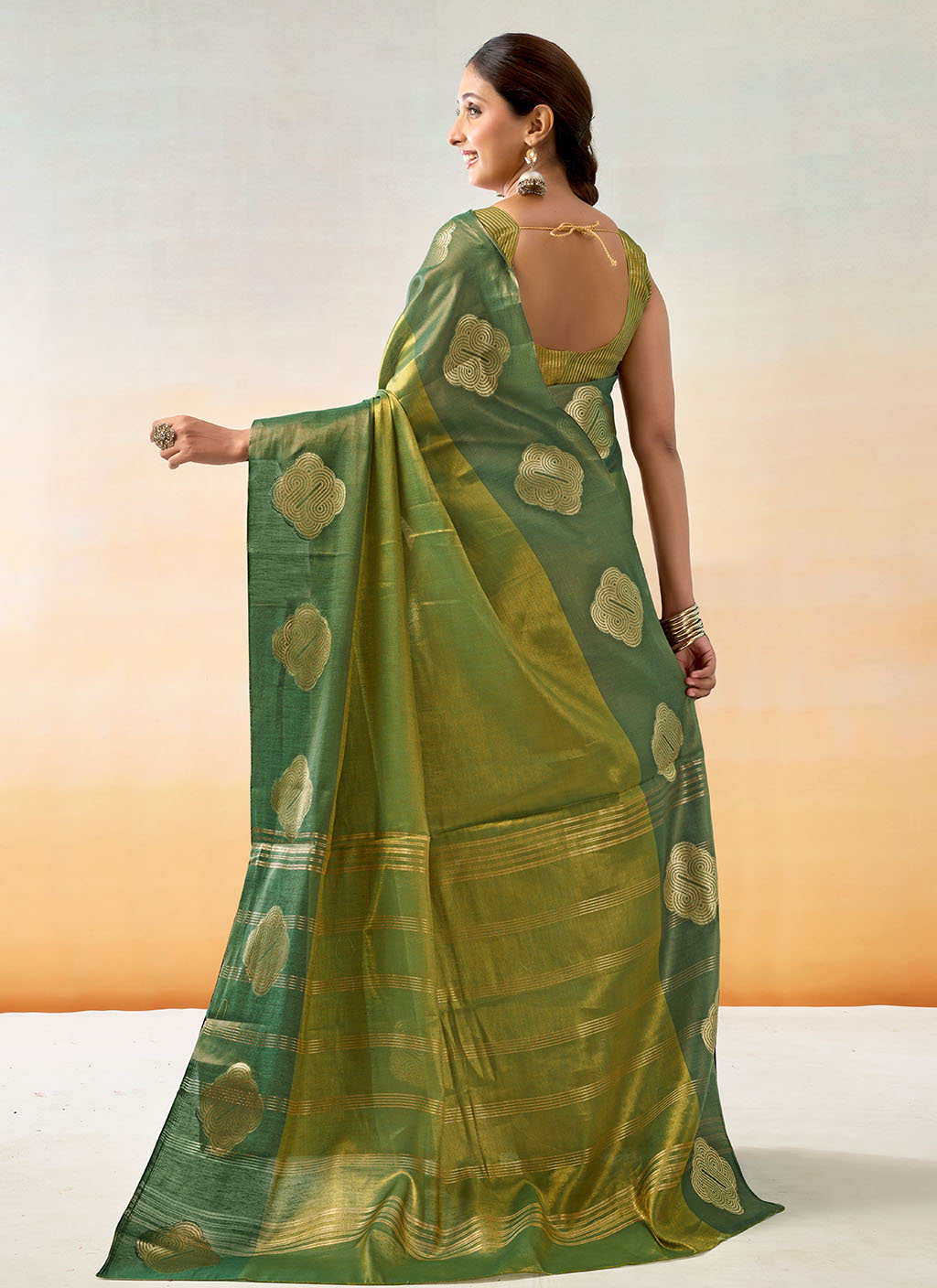 Mul Tissue Silk Saree