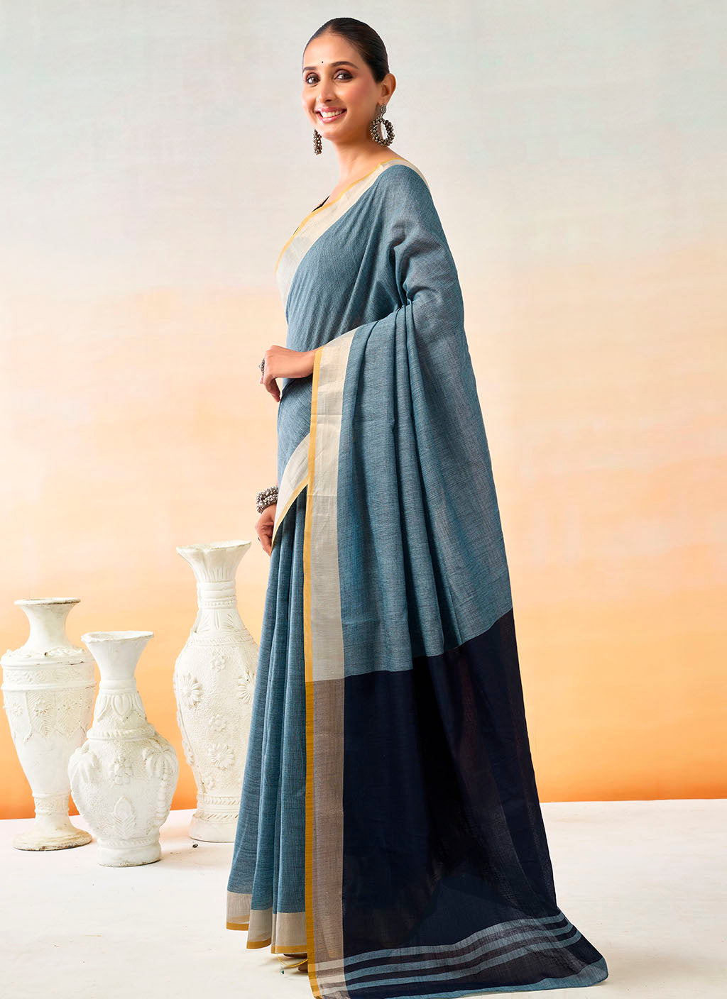 Khadi Cotton Saree