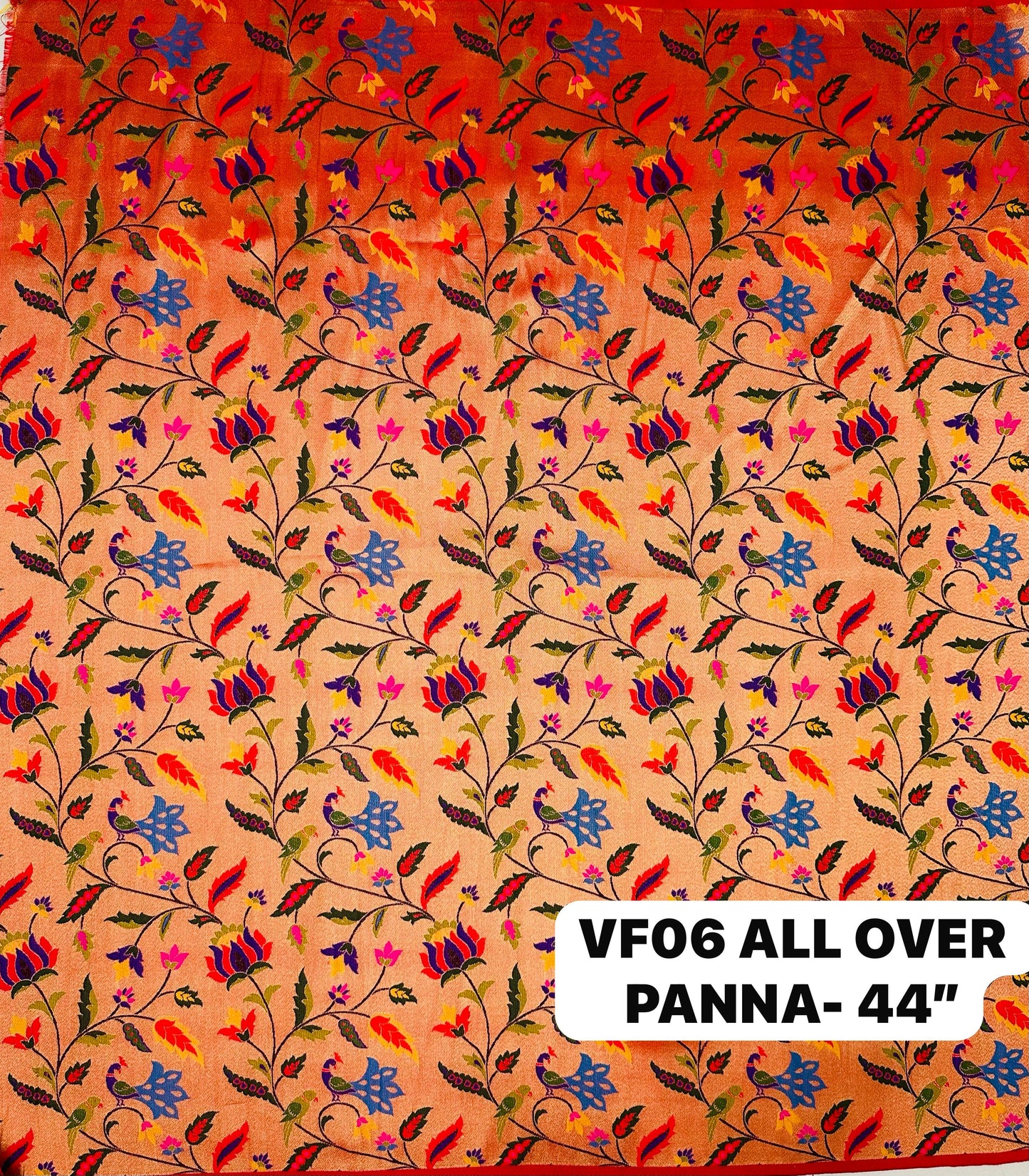 Paithani Silk All Over Fabric