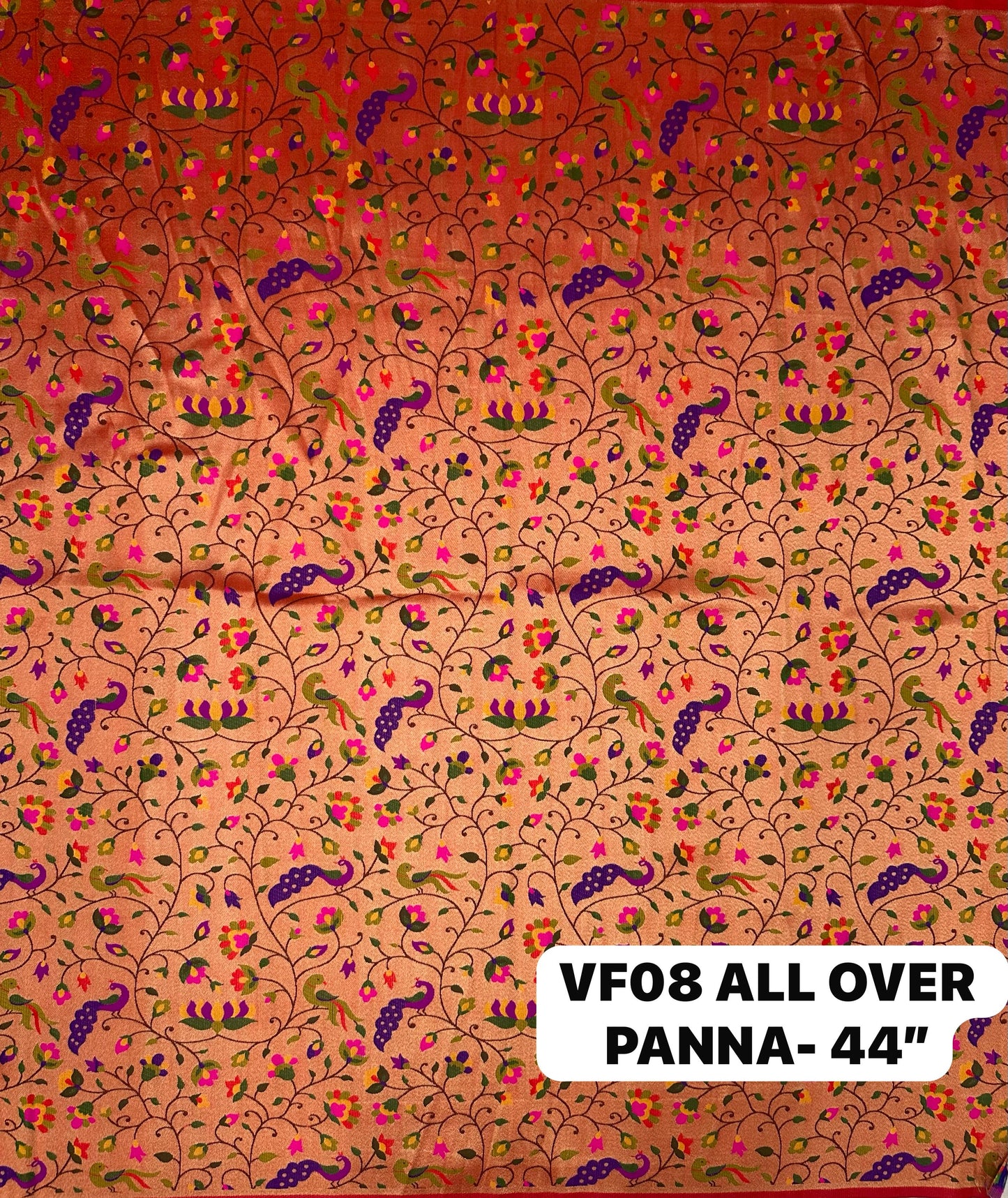 Paithani Silk All Over Fabric