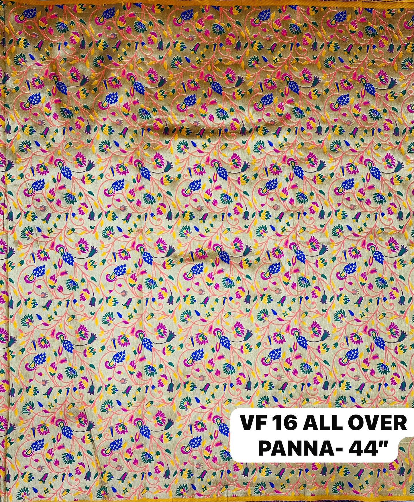 Paithani Silk All Over Fabric