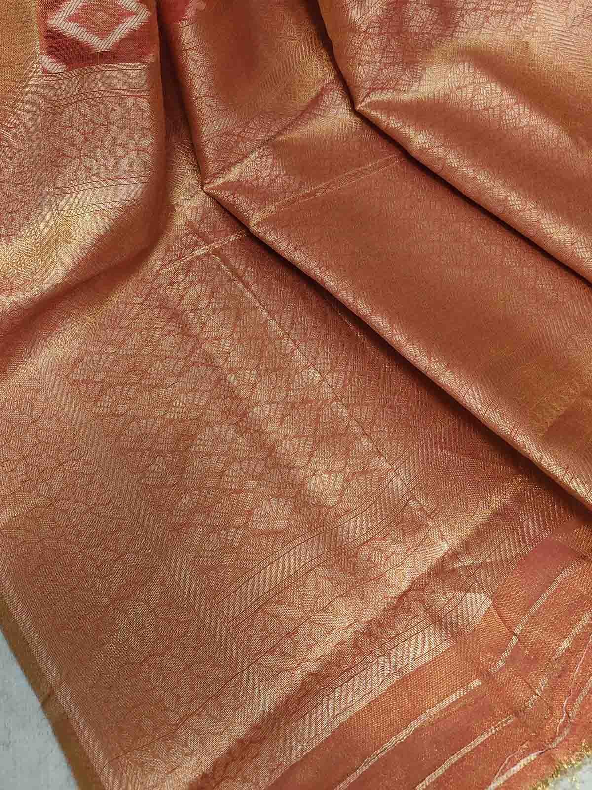 Pure Tissue Silk Ikkat Saree