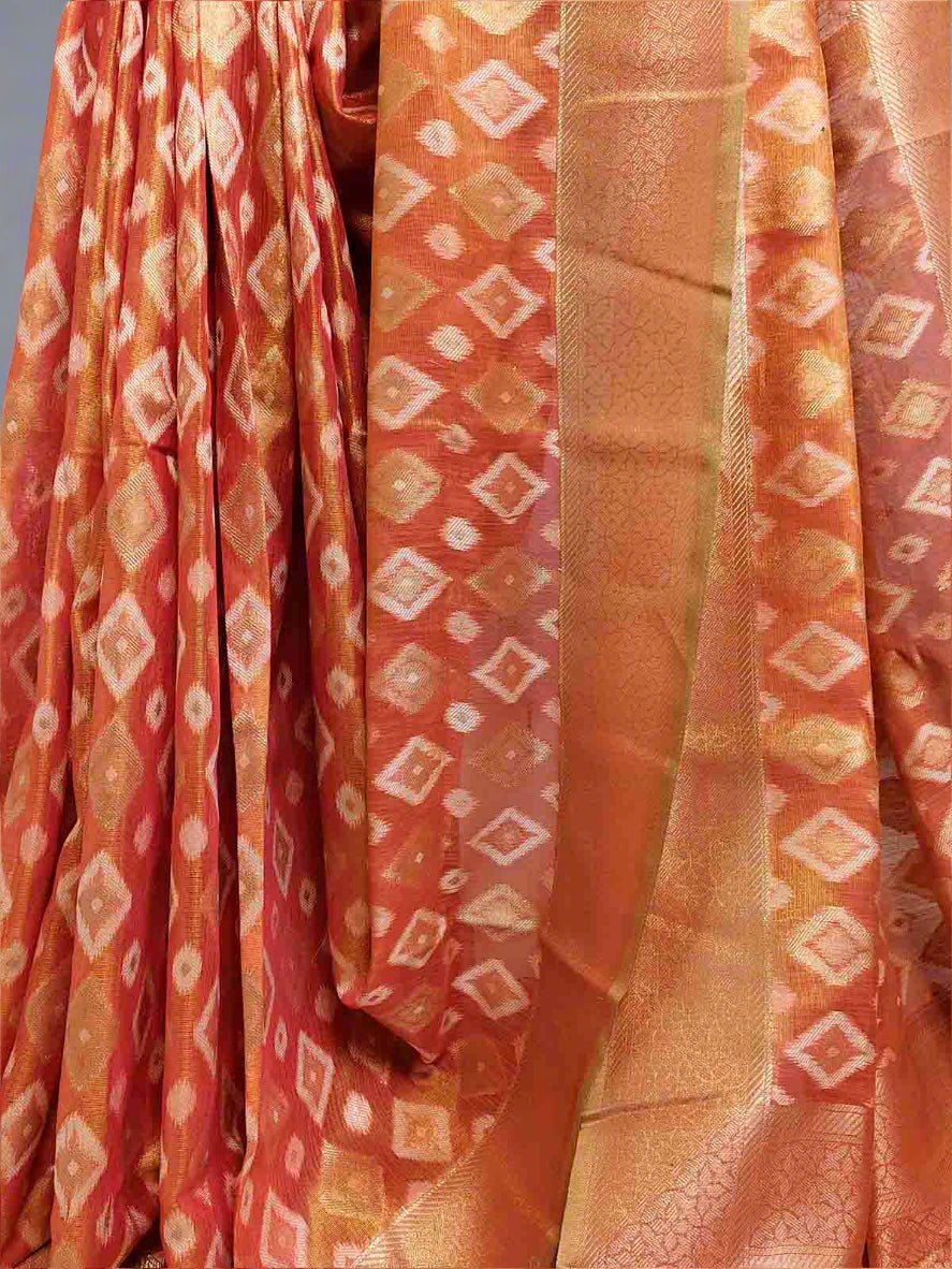 Pure Tissue Silk Ikkat Saree
