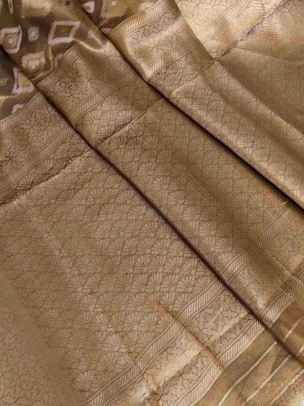 Pure Tissue Silk Ikkat Saree