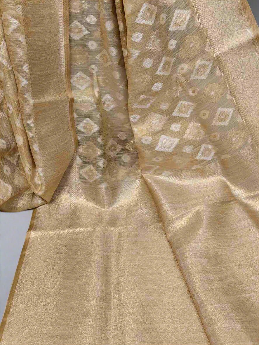 Pure Tissue Silk Ikkat Saree