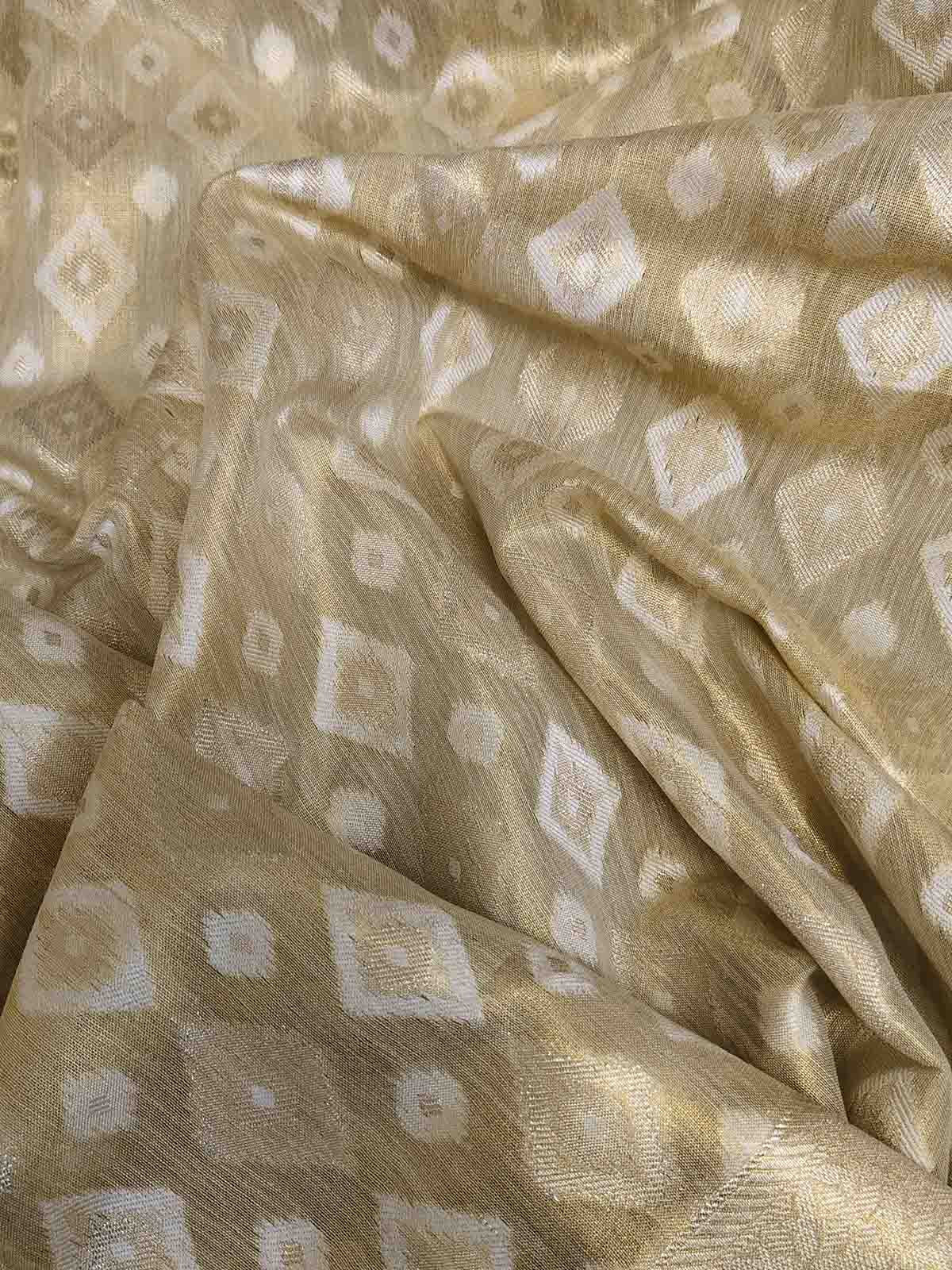 Pure Tissue Silk Ikkat Saree