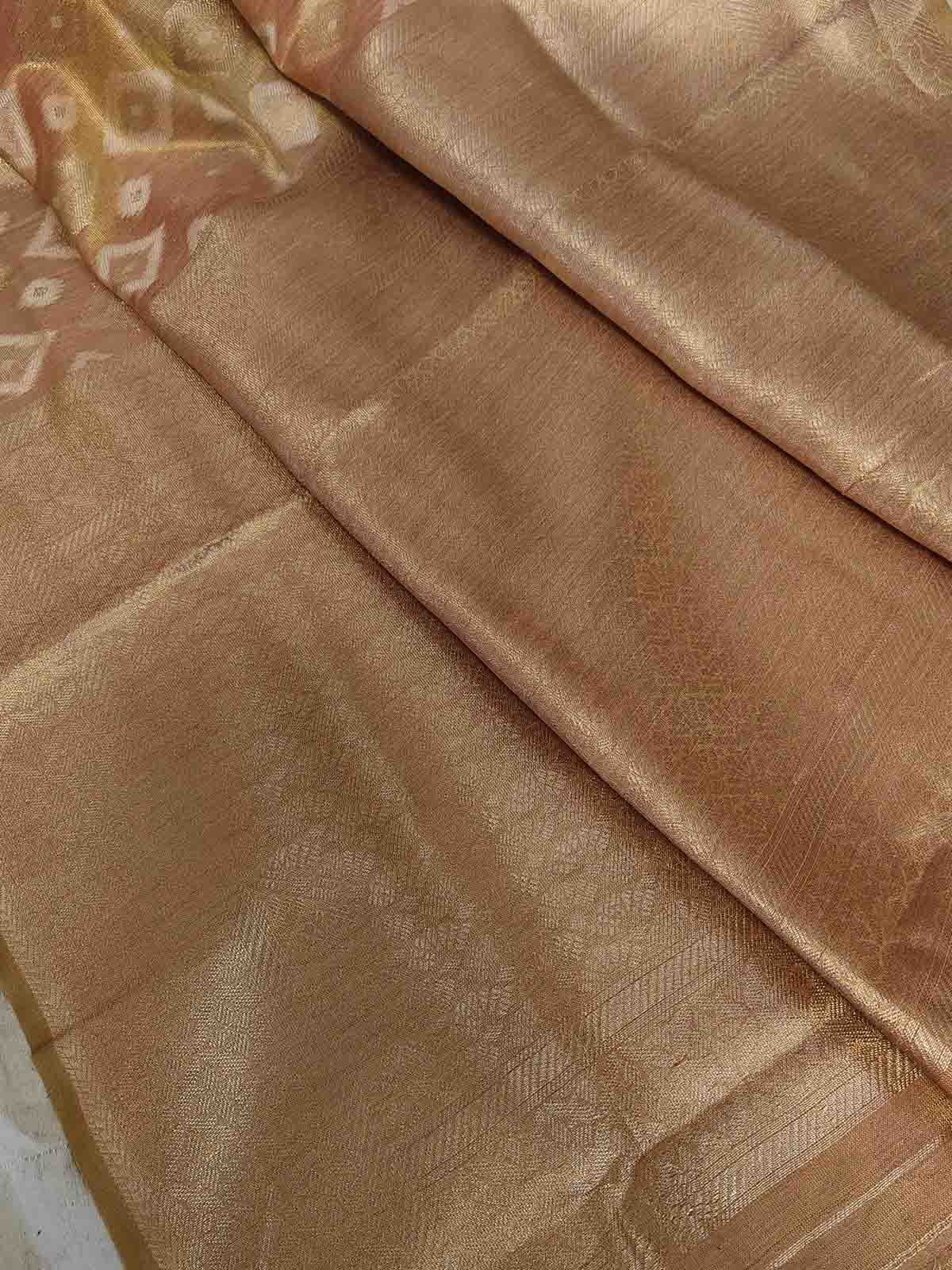 Pure Tissue Silk Ikkat Saree