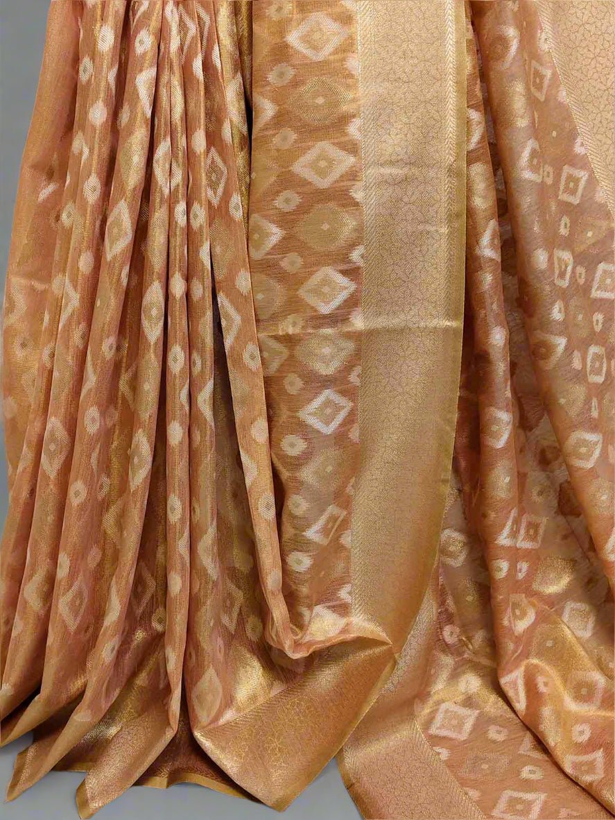 Pure Tissue Silk Ikkat Saree