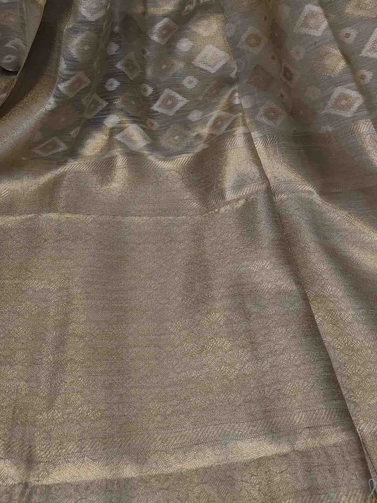 Pure Tissue Silk Ikkat Saree
